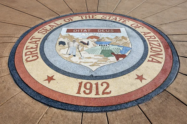 Εθνόσημο της πολιτείας της Αριζόνα — Φωτογραφία Αρχείου