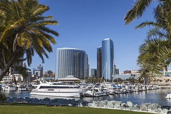 Bahía Marina en San Diego — Foto de Stock