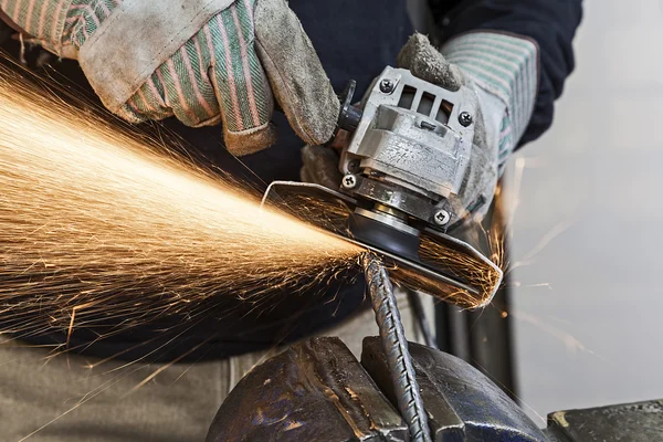 Metal Grinding — Stock Photo, Image