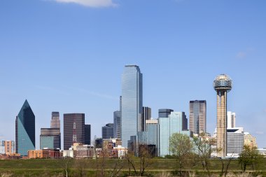 şehir merkezinde dallas, texas