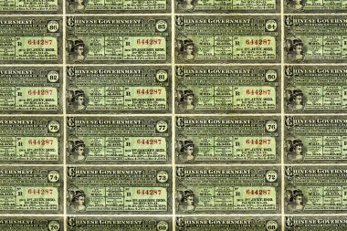 Çin hükümeti bond kredi 1913