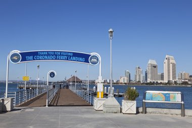 Coronado Feribot İskelesi & san diego, Kaliforniya