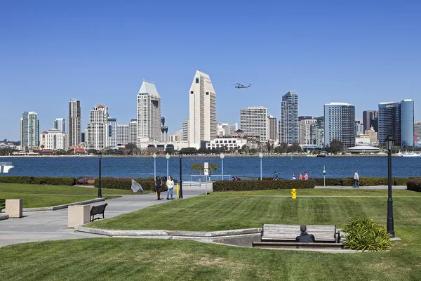 Una vista del centro de San Diego . — Foto de Stock