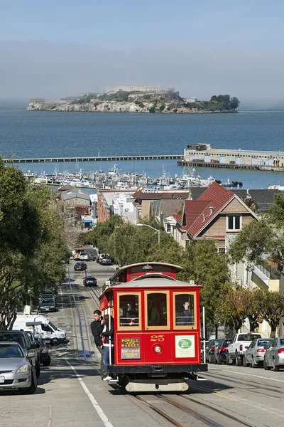 Cable Car at San Francisco, California — Stock Photo, Image