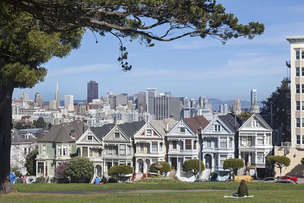 Painted Ladies in San Francisco — Stock Photo, Image