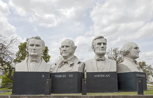 Amerikaanse staatsmanschap park in houston, texas — Stockfoto