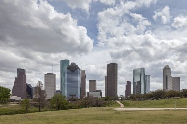 Houston şehir merkezinde, texas