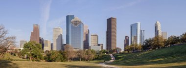 Houston şehir merkezinde, texas