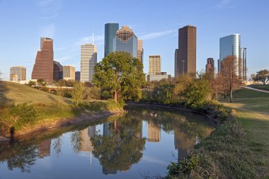 şehir merkezinde houston, texas