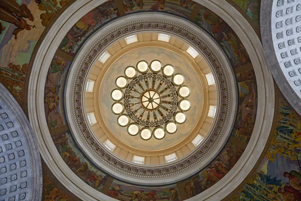 Plafond du capitole d'État de l'Utah Images De Stock Libres De Droits
