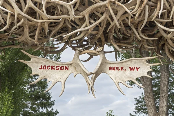 Alce Antler Arches — Foto de Stock