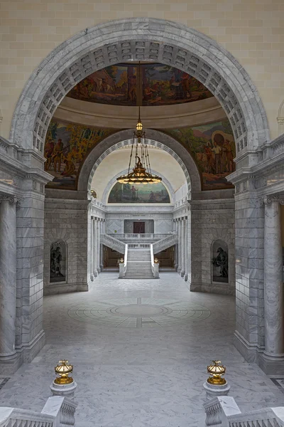 Interno del Campidoglio di Stato dello Utah Foto Stock Royalty Free