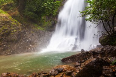 Güzel Tam Nang Şelalesi Sri Phang Nga Ulusal Parkı, Phang Nga, Thialand.