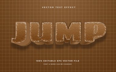 sekme çizgi film düzenlenebilir metin efekti