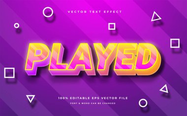 karikatür düzenlenebilir metin efekti