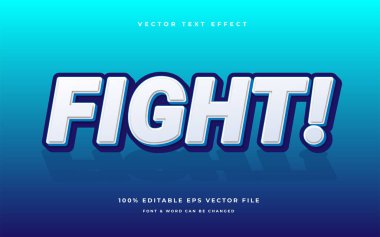 Modern düzenlenebilir metin efektiyle savaş