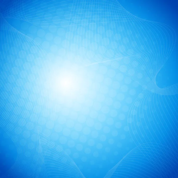 Blauer Vektor abstrakter Hintergrund — Stockvektor