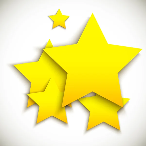 与黄色星星背景 — 图库矢量图片