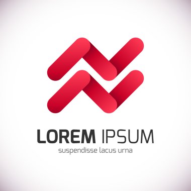 Kırmızı vektör öğeleri web tasarımı için