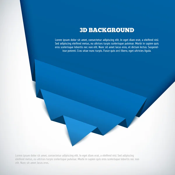 Fondo abstracto 3D — Vector de stock