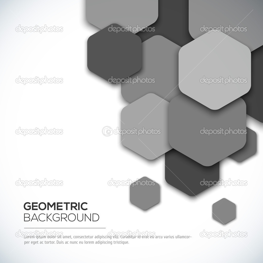Geometric abstract background. Vector Concept Illustration