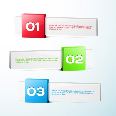 3 boyutlu vektör ilerleme arka plan