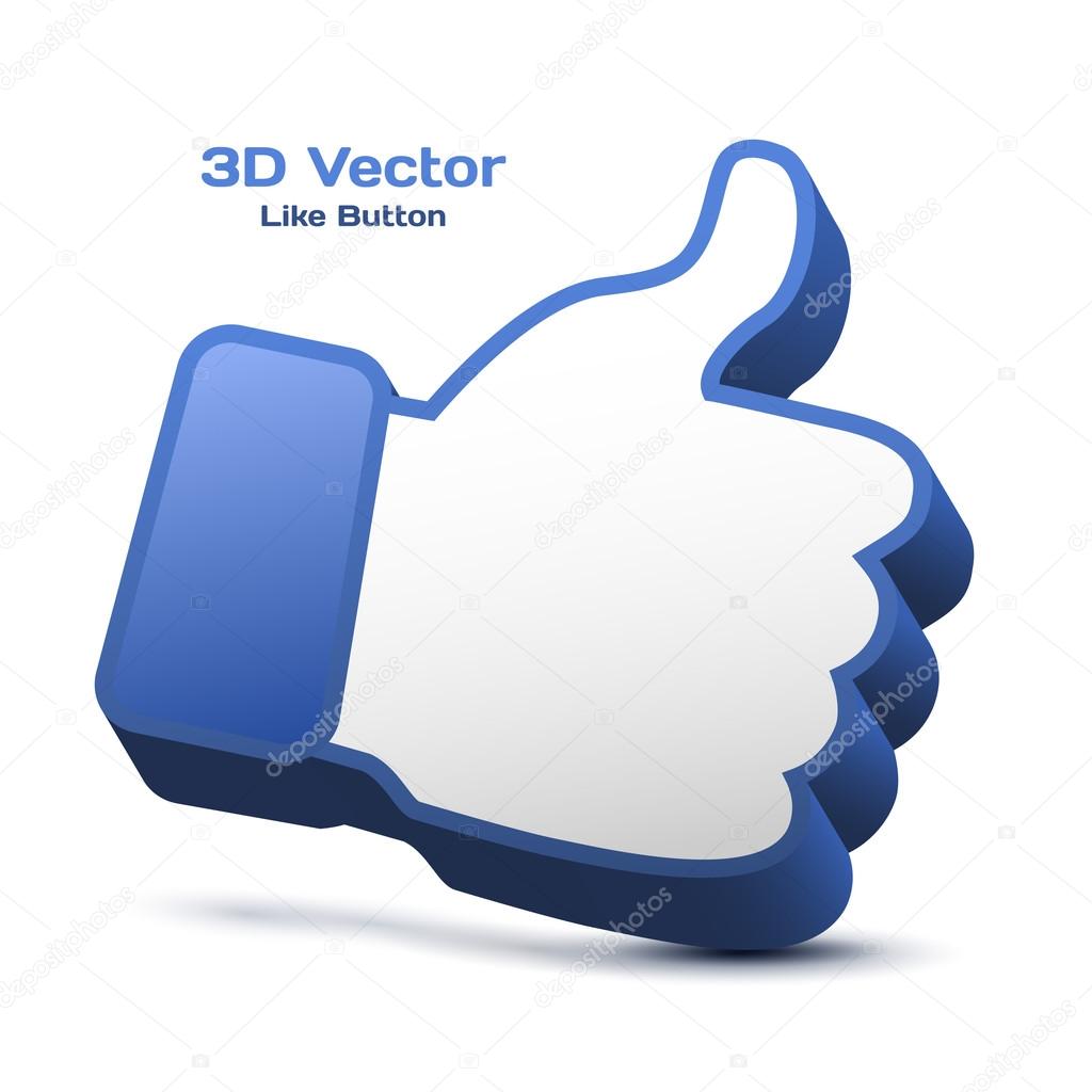 ᐈ Like Button Stock Vectors Royalty Free Like Button Icon Download On Depositphotos