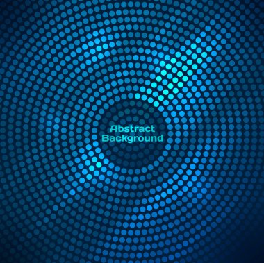 disko arka plan ile noktalı resim.