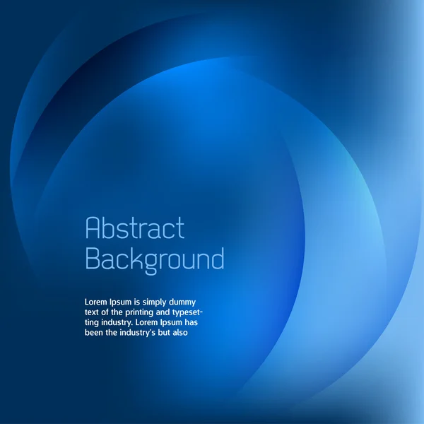 Vector abstracto fondo azul — Vector de stock