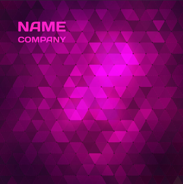 Розовый абстрактный мозаичный фон
.