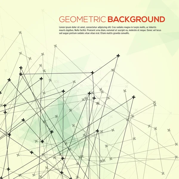 Geometrik modern arka plan — Stok Vektör