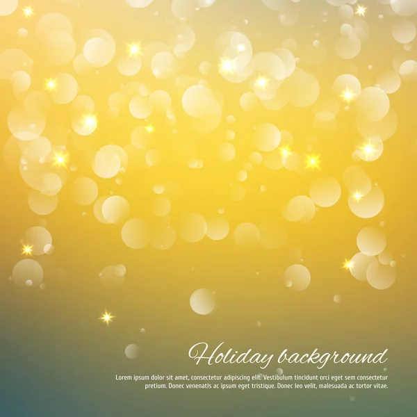 Soft abstract background with bokeh — Stock Vector