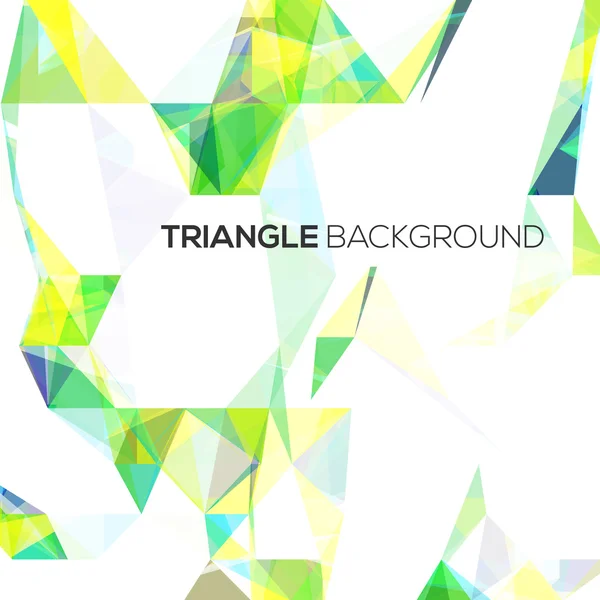 Abstract geometrical background with  triangles — Stock Vector