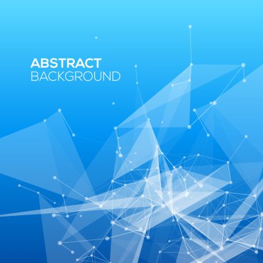 mavi soyut mesh arka plan daire, çizgiler ve şekiller