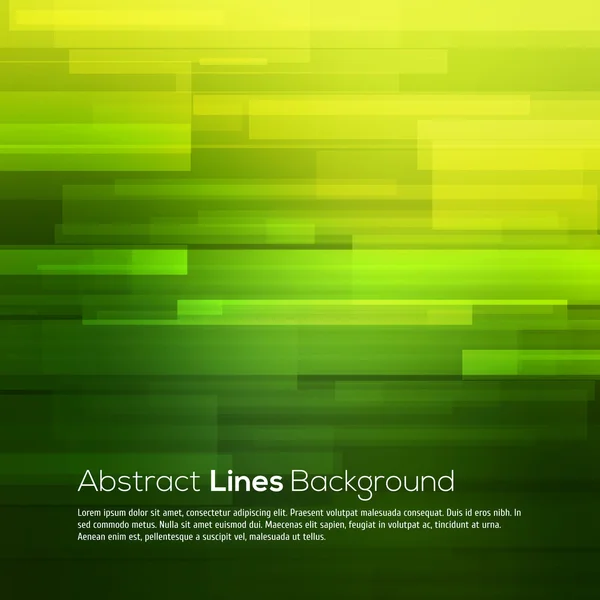 绿色矢量线的抽象背景 — 图库矢量图片