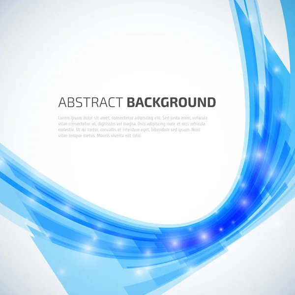 Abstract 3d lines vector background — Stock Vector