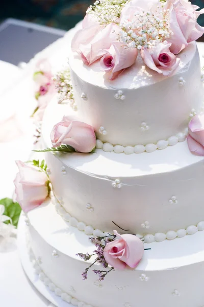 婚礼蛋糕 图库图片