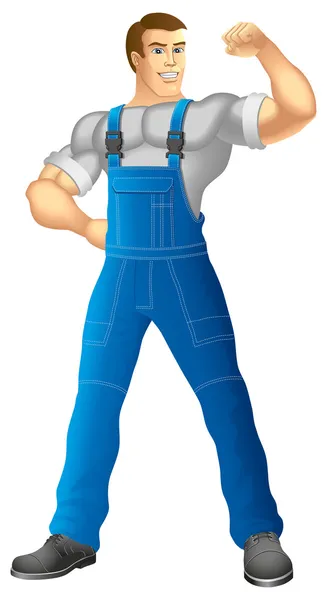 Worker — Stock Illustration Worker Vector Graphics