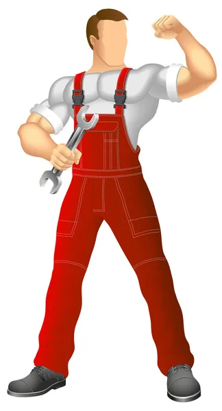 Mechanic — Stock Illustration Mechanic Stock Vector