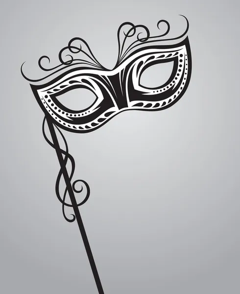 Carnaval masker — Stockvector