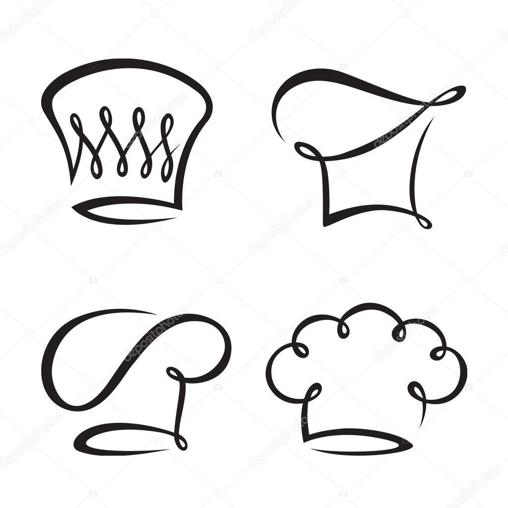 set of chef hats