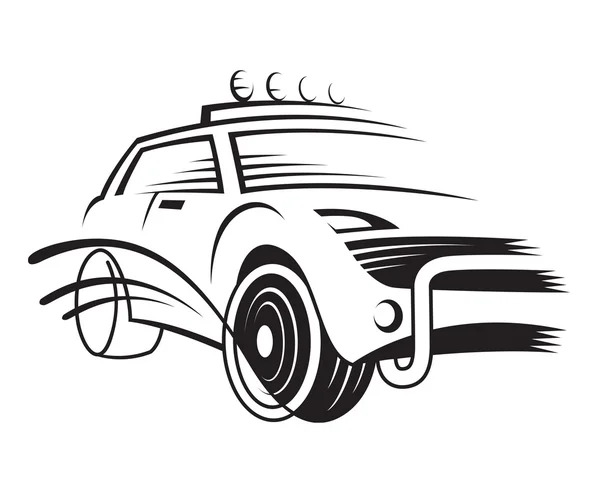 Ilustracja samochodu — Wektor stockowy
