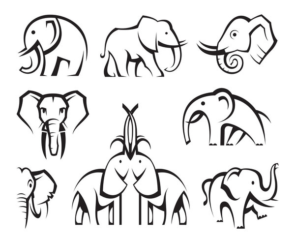 Elephants set