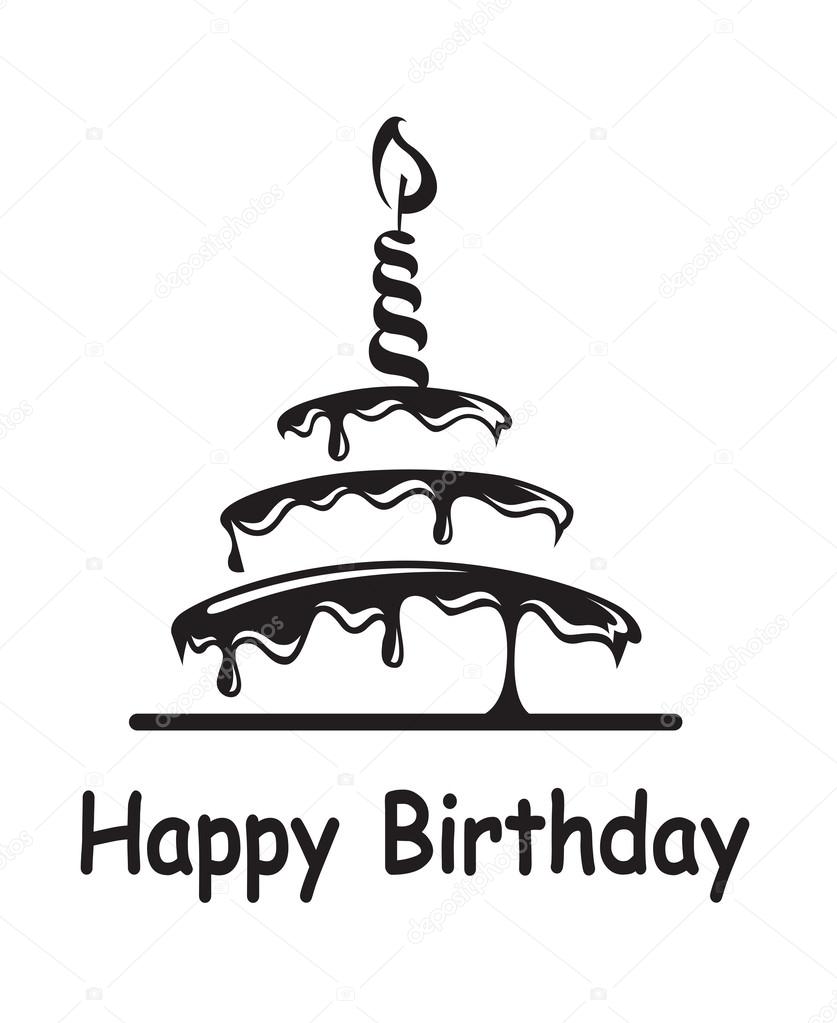 Birthday cake Vector Art Stock Images | Depositphotos Birthday cake Vector Art Stock Images | Depositphotos