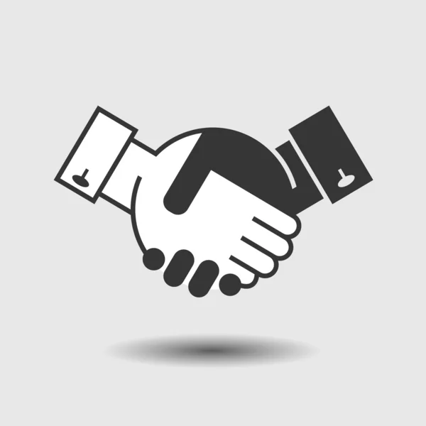 Handshake icon — Stock Vector