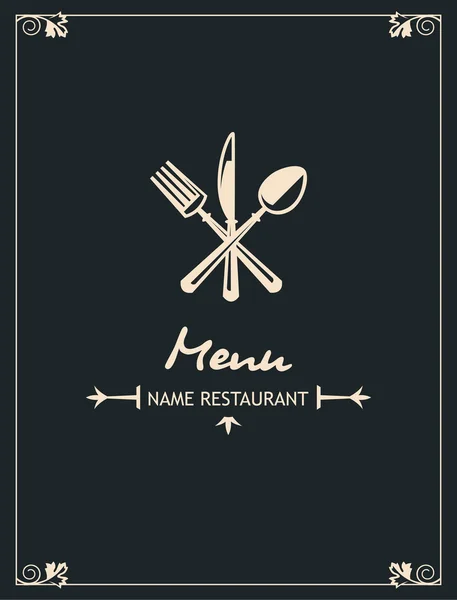 Conception de menu — Image vectorielle