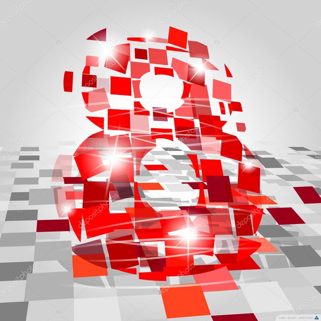 Abstract background for printing and web development