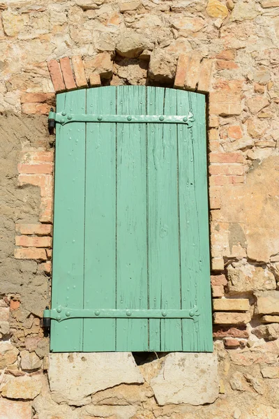 Green French Window — Stock Photo, Image