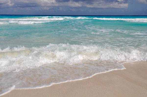 Strand van cancun — Stockfoto