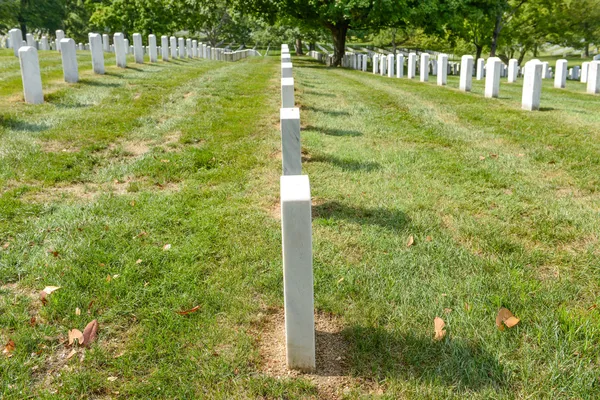 Arlington national Cemetery in washington dc — Stockfoto